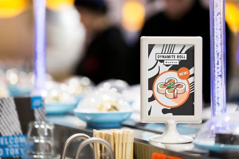 YO! Sushi branding