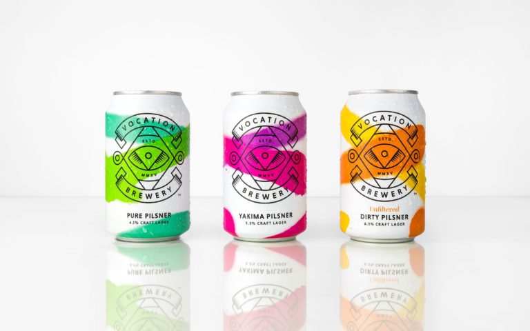 Vocation Brewery branding 2017