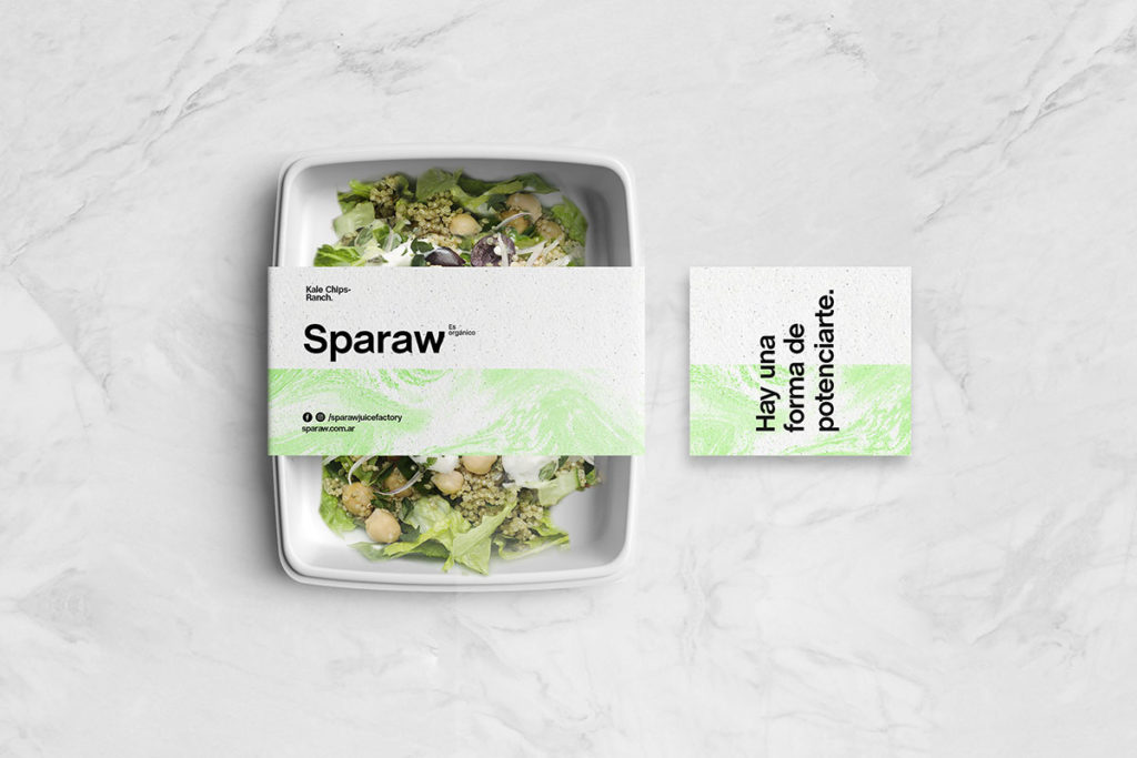 Sparaw branding