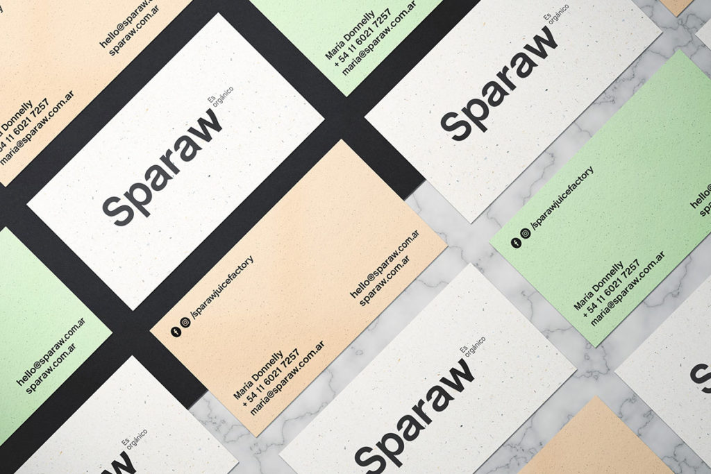 Sparaw branding