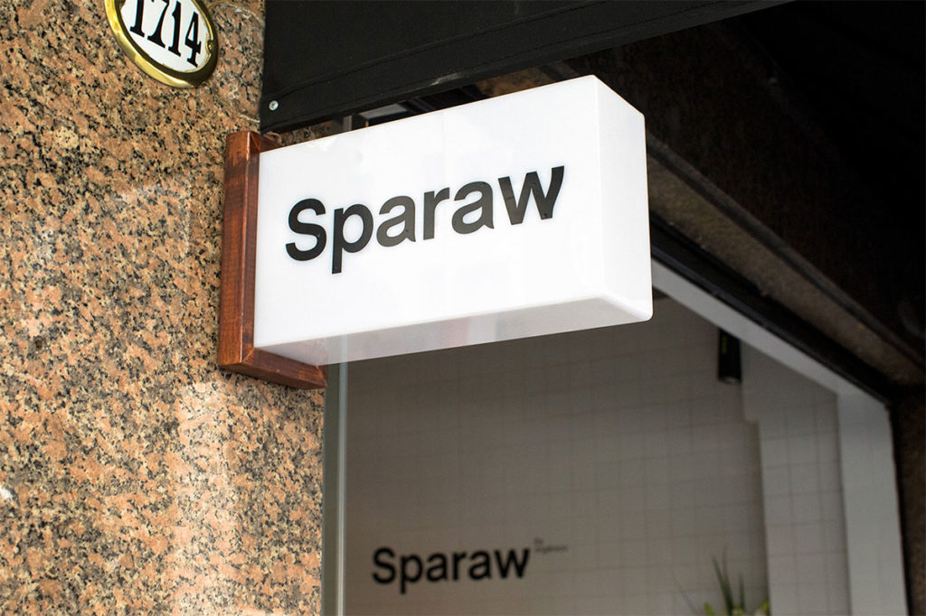 Sparaw branding